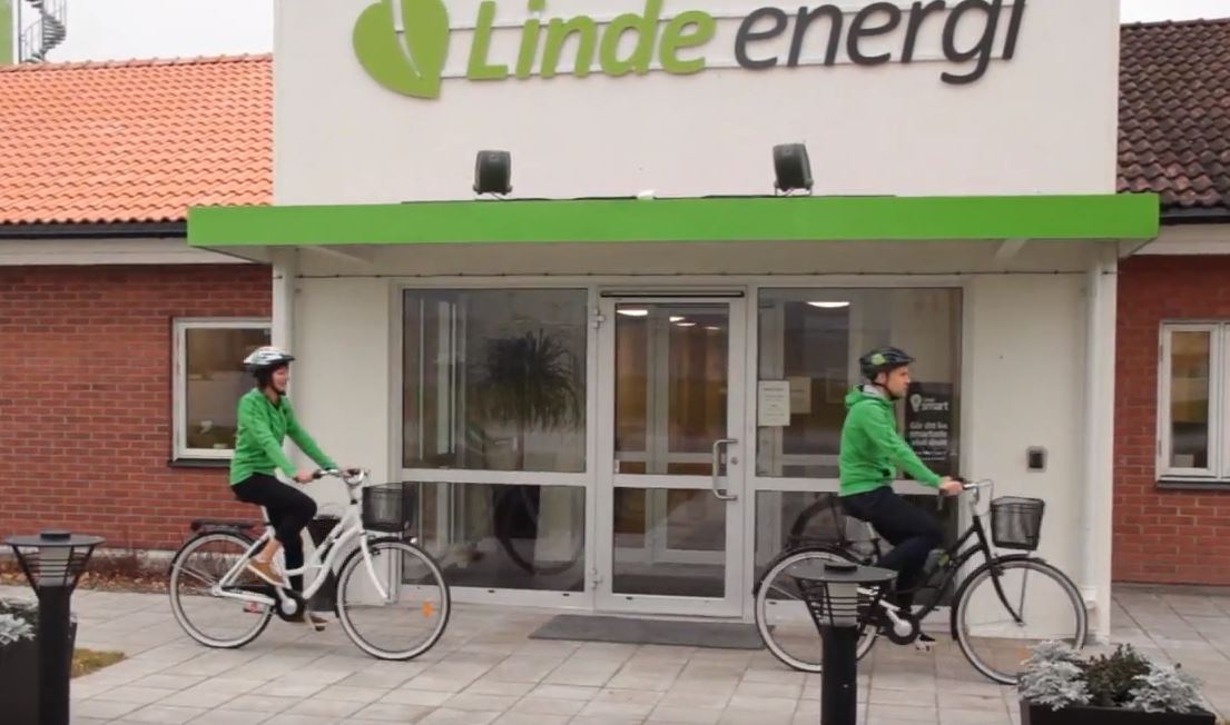 Linde energi är en av Örebro läns mest cykelvänliga arbetsplatser.