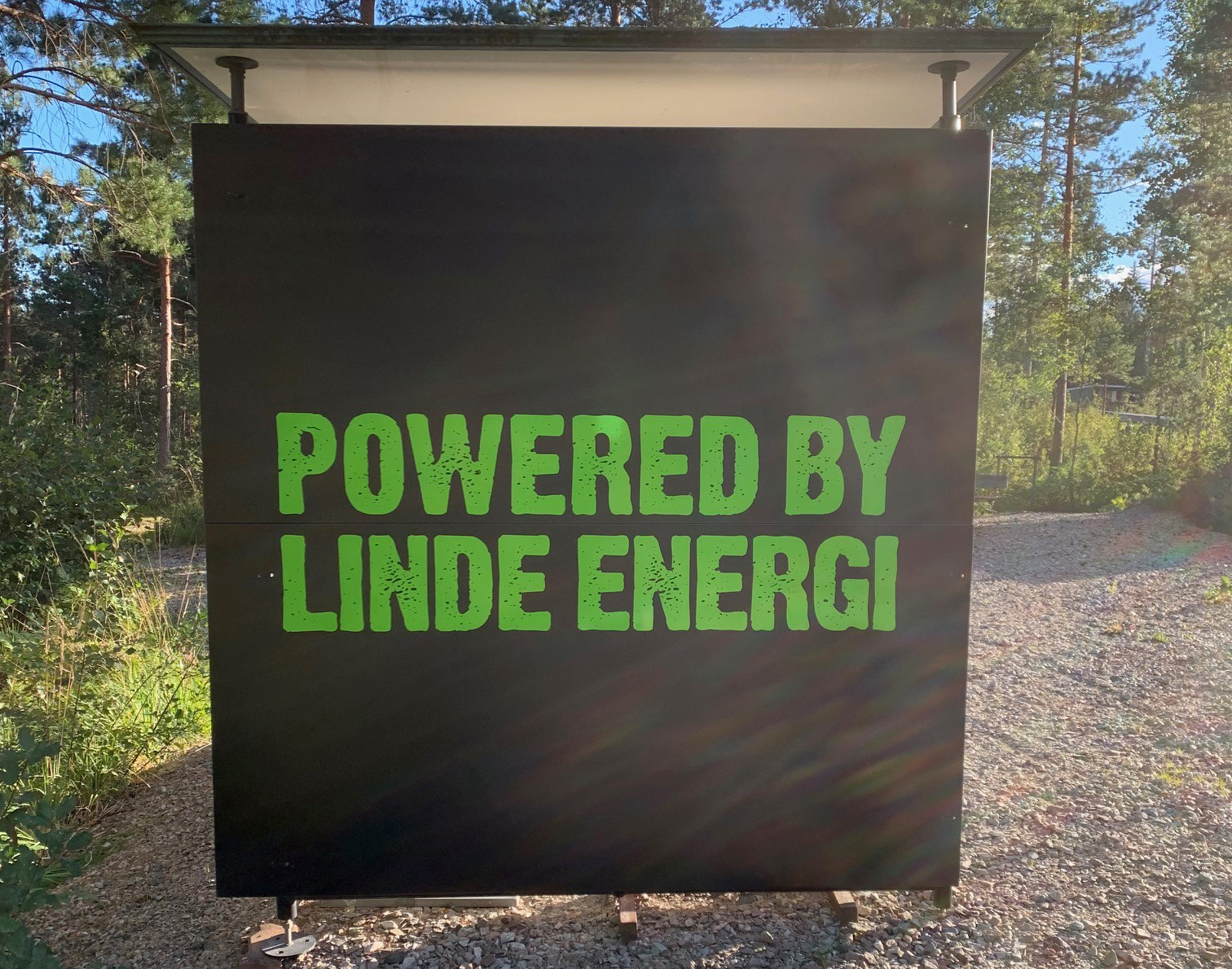 Powered by Linde energi - sponsring