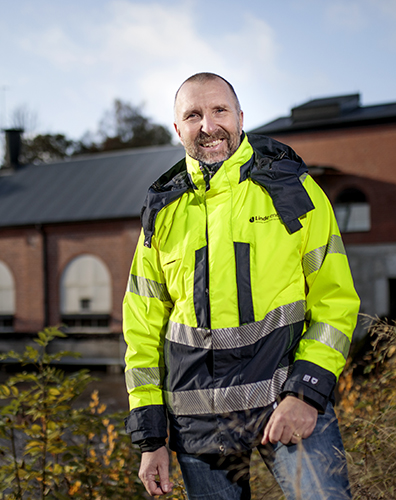 Joakim Johansson, chef Affärsområde El på Linde energi